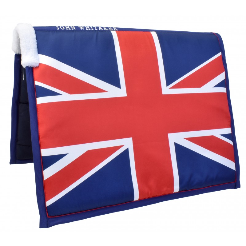 UJSPSQ - Union Jack Square Saddle pad - Full Size Only